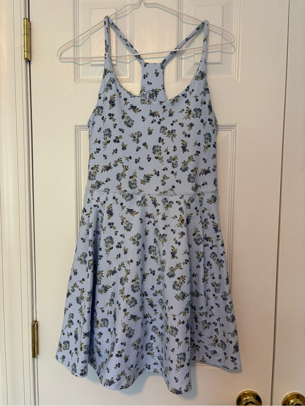 Sage Tennis Dress Light Blue Floral